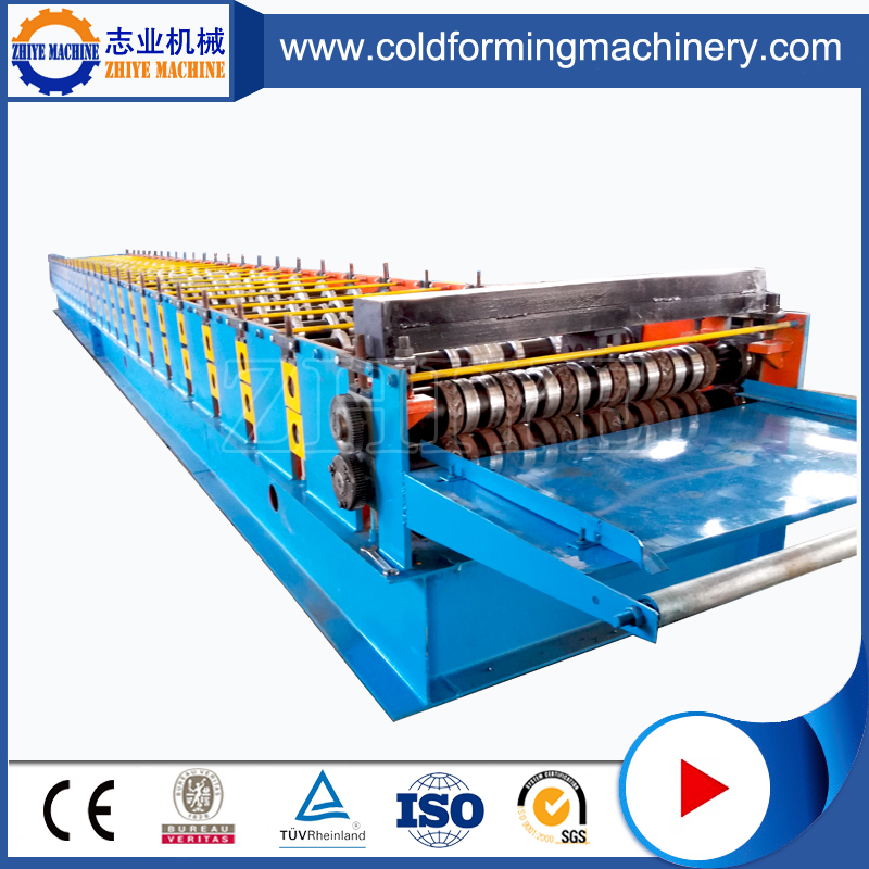 Floor Decking Panel Cold Roll Forming Machinery