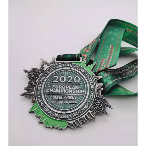 Custom 2020 Metal Stain Lacquer Sport Medallions