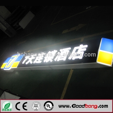 china manufacture Frame facelit vacuum forming billboard