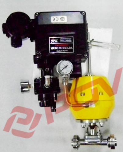 rubber lined diaphragm valve cast iron control valve with solenoid valve