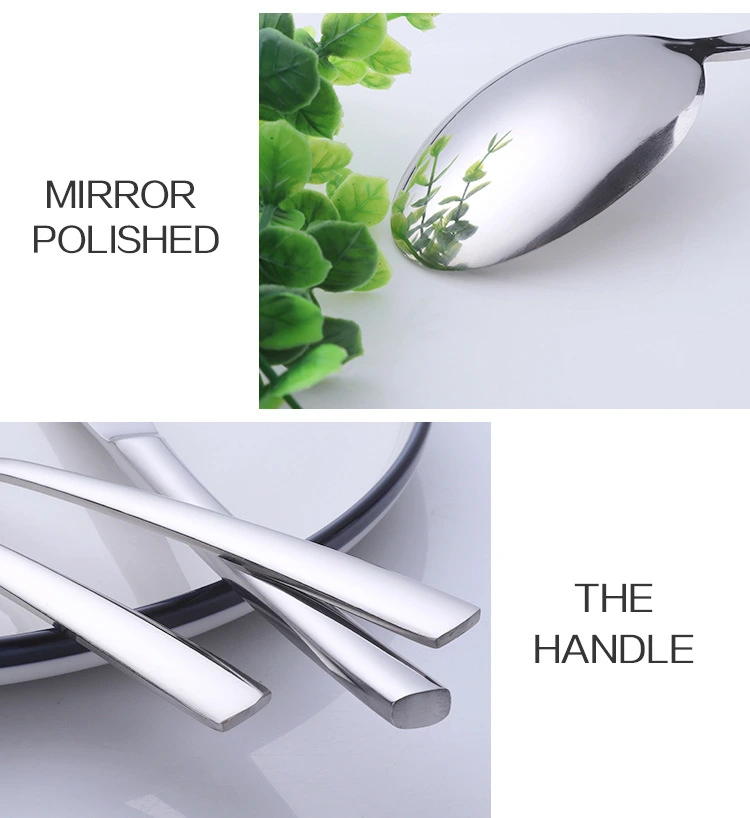 Luxury Western Tableware Set with Quality Stainless Steel