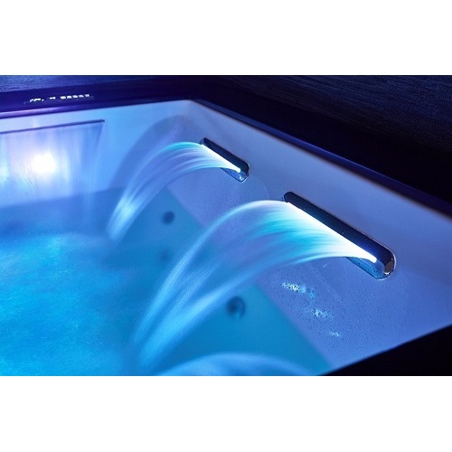 2 Personen Acryl Luxus Massage Badewanne mit Licht