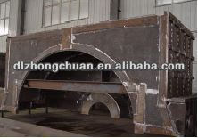 Metal plate fabrication welding part assembly