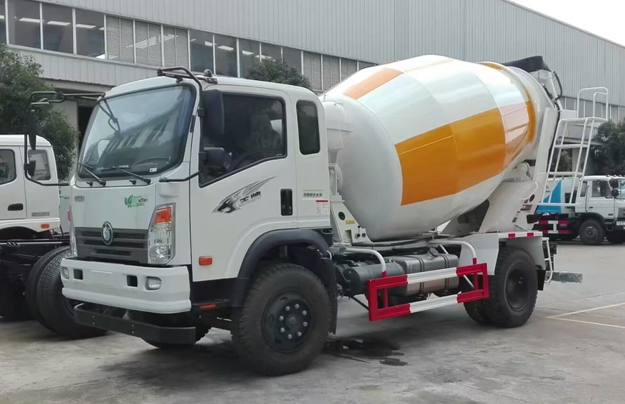 concrete transport truck