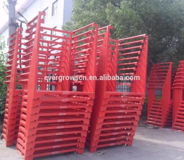 Powder Coating Stacking Steel Post Pallets