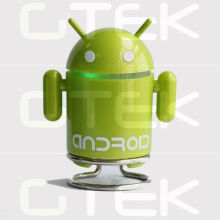 Android Robot Rechargeable Mini Speakers 90hz-20khz With Tf Slot