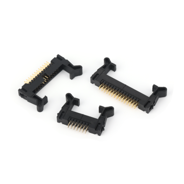 2.0mm Long ear buckle black Box Header