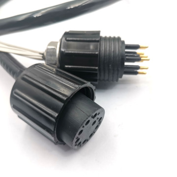 Underwater MCBH10F-MCIL10M Small Circular Rubber Connector