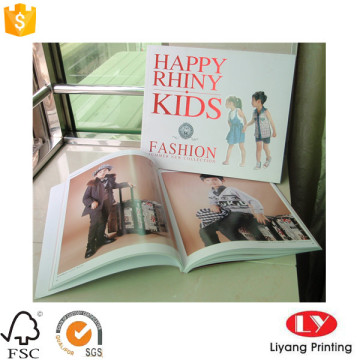 Children fashion magazine catalog brochure printing