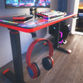 Electric Smart Glass Gaming Desk