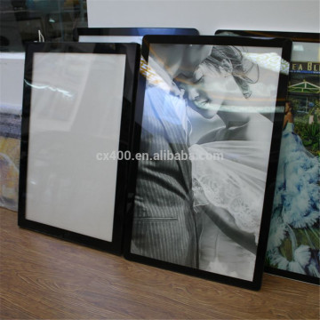 LED photo frame with adapater, window shopping advertising photo frame