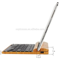 Universal Bluetooth 3.0 Wireless Keyboard Stand Telefonständer Bamboo Tastatur Gerätehalter Docking Station Stand für comptue