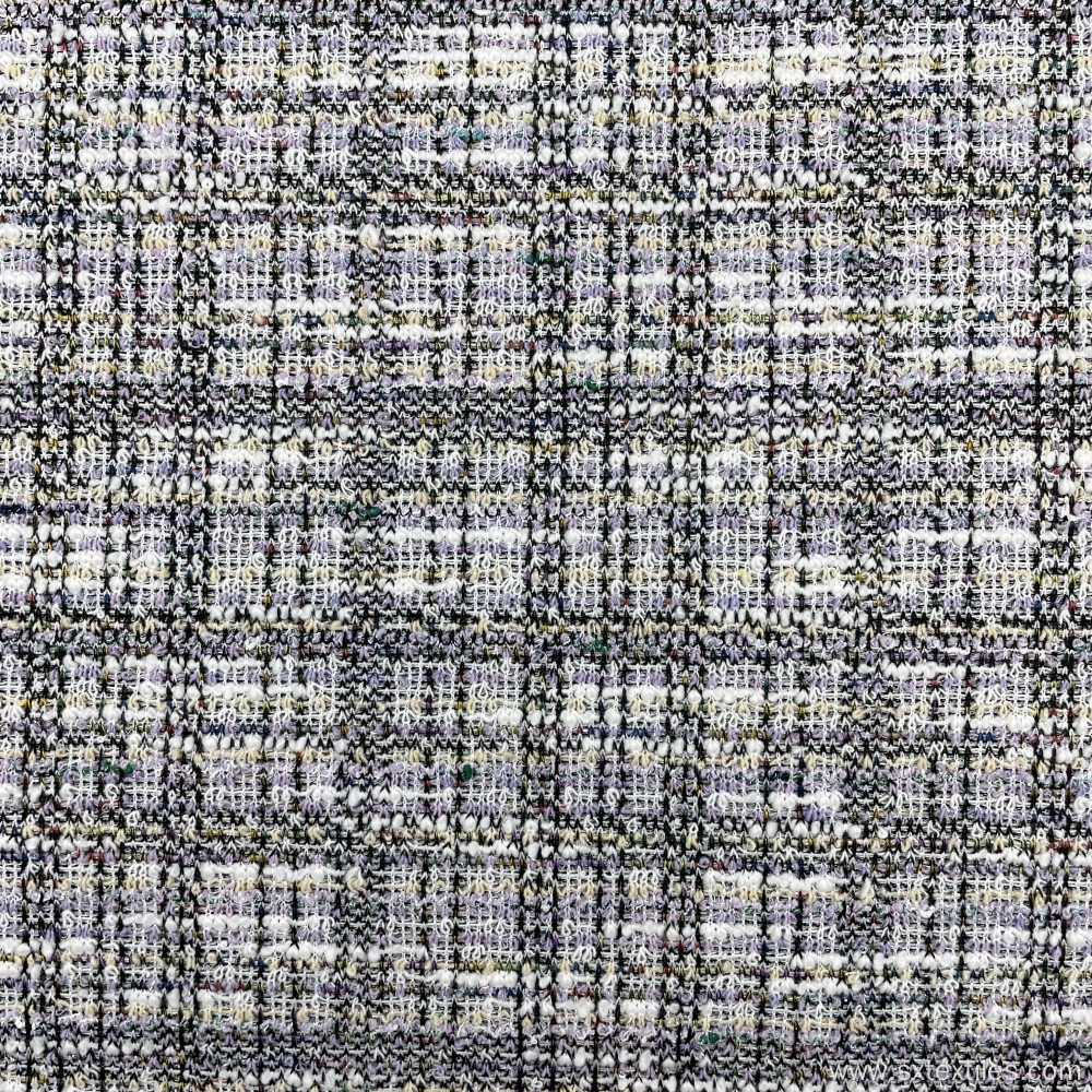 Fancy tweed knitted fabric