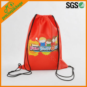 210D nylon students drawstring backpack