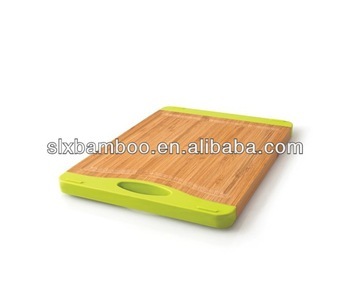 Color bamboo cheese chopping board