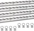Aluminum L Track Rail with Single Stud Fittings