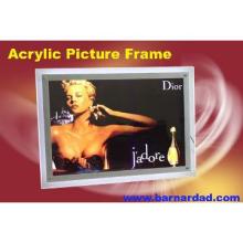 Acrylic led light box photo picture frame