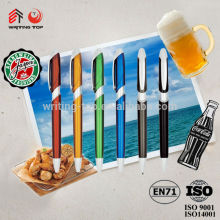 2014 the latest high quality leo plastic pens