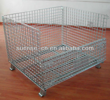 steel wire mesh storage basket