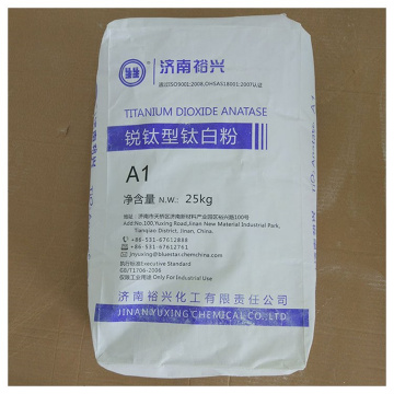 Dióxido de titanio de grado anatasa A1 de Jinan Yuxing Chemical