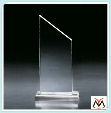 simple style crystal and acrylic trophy,acrylic display trophy,acrylic trophy block