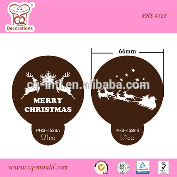 Christmas Seris cake stencils