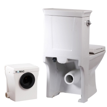 550W HOMAC 550-S Compact 3-in-1 Multifunctional Upflush Macerating Toilet