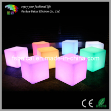 Glowing Furniture Cube Sofa Chair