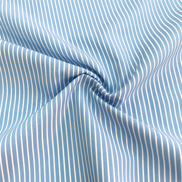 Polyester Microfibre Stripe Men's Fabric