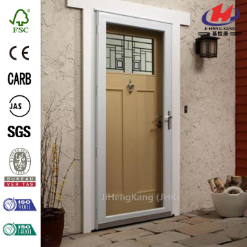 White Full View Storm Door