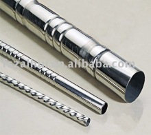 offer AISI polished cold formed stainless steel embossed pipe