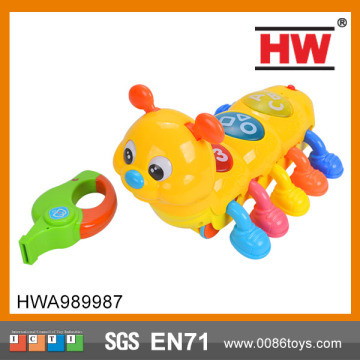 plastic baby worm toy baby animal toy