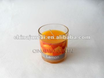 glass aroma candles
