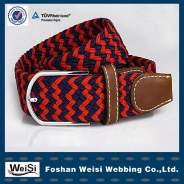 Wholesale Charming newest braided belts leather woven belts