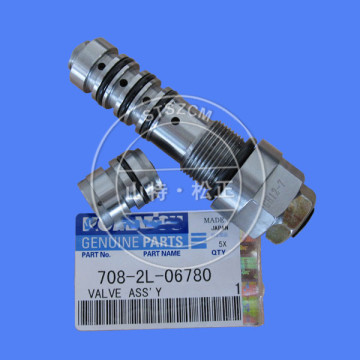 Bahagian Komatsu Loader WA500-6 Relife Valve 421-43-27460