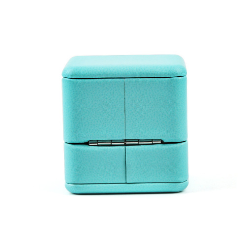 Luxury Green Leather Customize Jewelry Gift Box