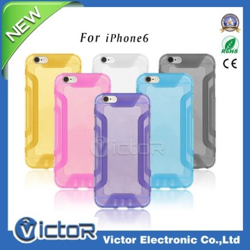 phone case manufacturing for iphone 6 transparent TPU phone case for Iphone 6 fast delivery