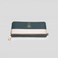 PU Material Green Ladies Wallet