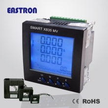 Top Quality mV Solution Multifunction Energy Analyzer, 0.333V Input, 3 Phase Power Analizer 96x 96