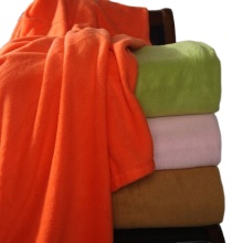Полярное флисовое одеяло из 100 огнестойкого полиэстера