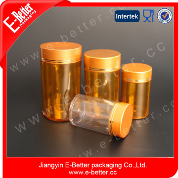 empty plastic capsule containers