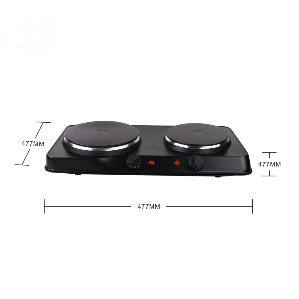 Double Electric Solid Hotplate