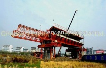 Steel structure of bridge erection machine