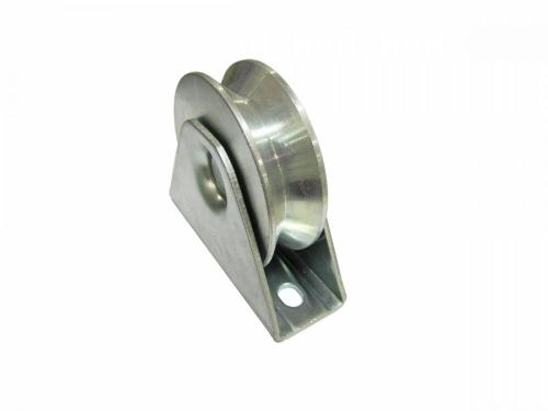 automatic Sliding Gate iron pulley with bracket