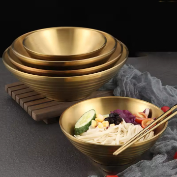 Factory Price! Custom Stainless Steel Kitchen Crockery: Insulated Bowls and Wine Bowls