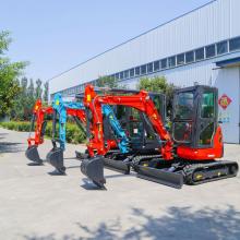 cheap price small excavator new diesel engine excavator