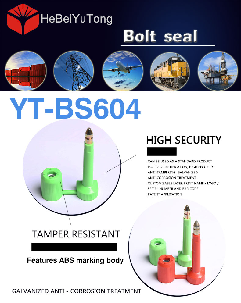 high security bold seal lock for container