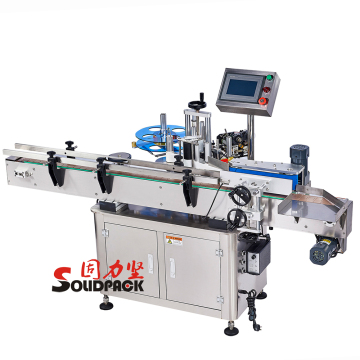 Round Bottle Labeling Machine for Cherry Jam Stickers