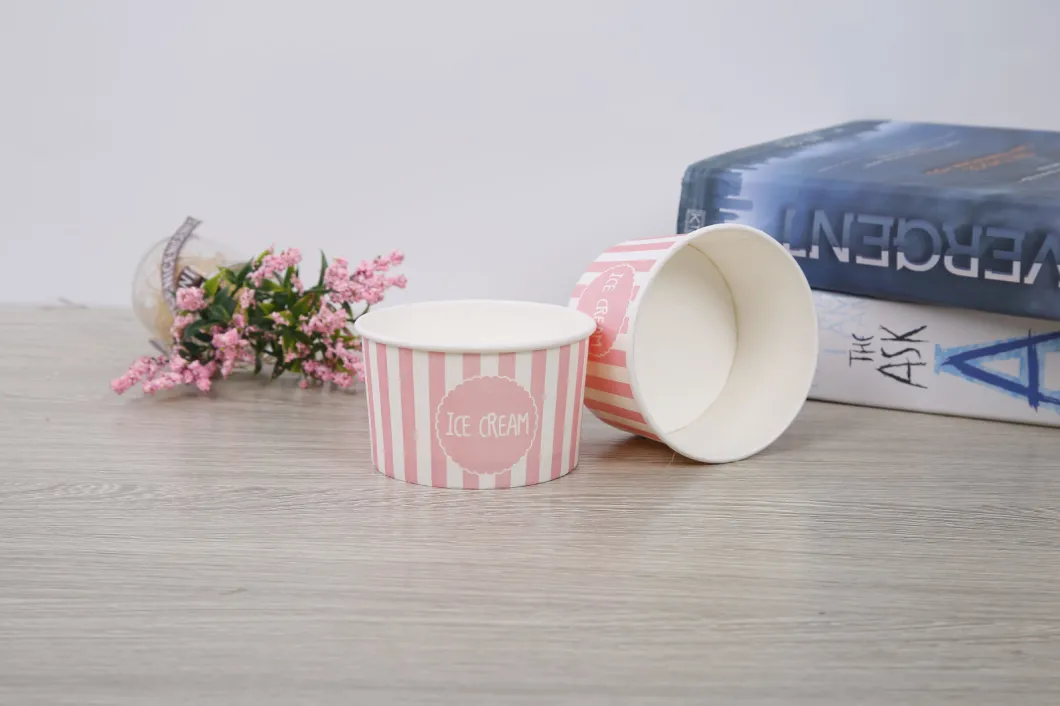 8oz Cheap Ice Cream Disposable Paper Cup