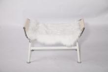 Pp225 flag halyard sheepskins stool
